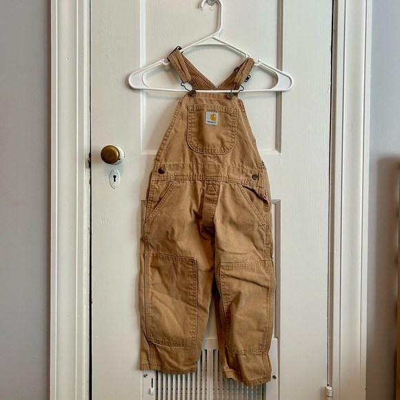 Carhartt Vintage Overalls Made in USA size 4T - Picture 1 of 4